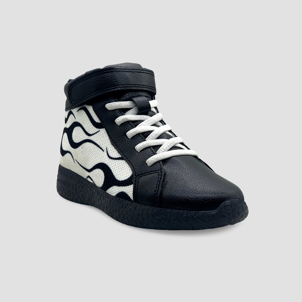 Rise - Flames High Top Sneakers - Hopits