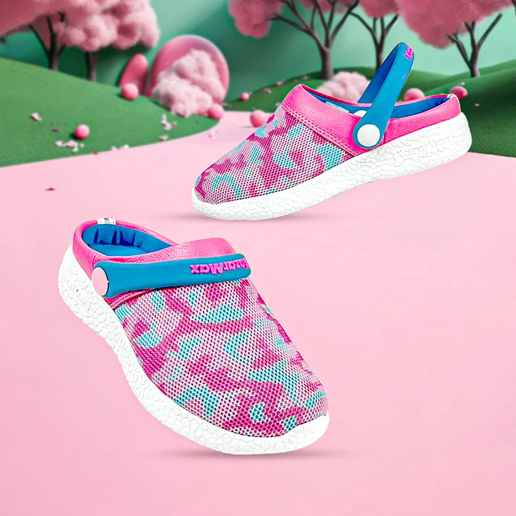 Wanderer - Pink Army - Kids Clogs - Hopits