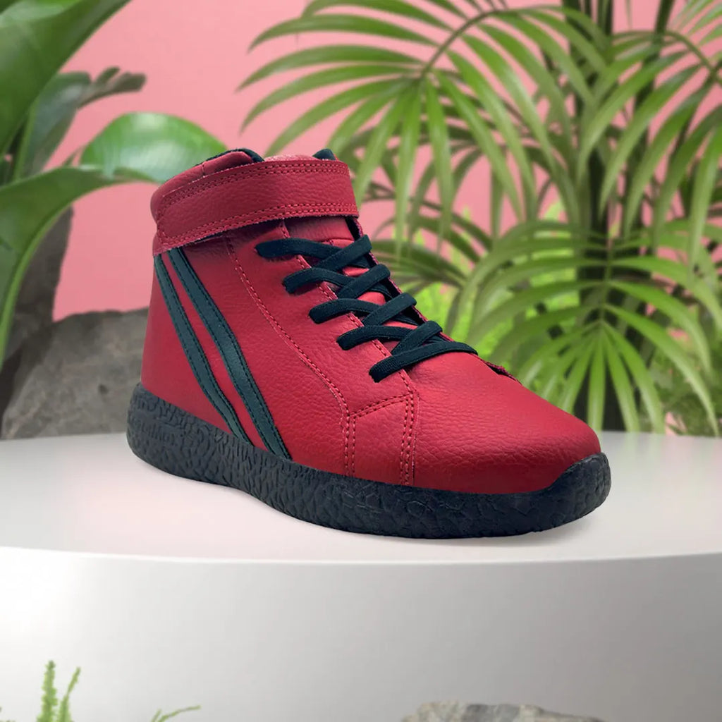 Rise - Red Alert High Top Sneakers